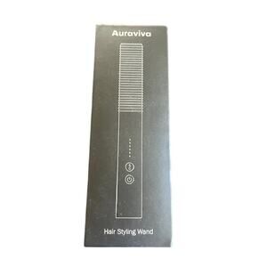 Auraviva Hair Styling Wand – Heated Comb – New in Box